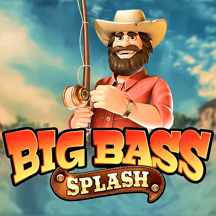 Big Bass Splash fishing-themed slot with bonus fish money symbols